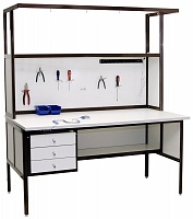 АРМ-4310 Стол слесаря-сборщика радиоаппаратуры - с блоком ящиков слева
