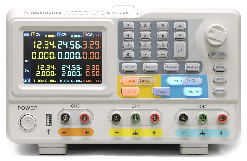 источники питания Актаком APS-5603, APS-5613, APS-5615