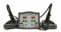 ASE-1203 Двухканальная индукционная паяльная станция - Вид спереди