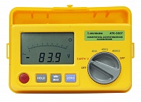 АТК-5307 Измеритель сопротивления заземления - вид спереди