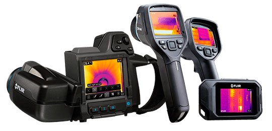 Строительные тепловизоры Flir